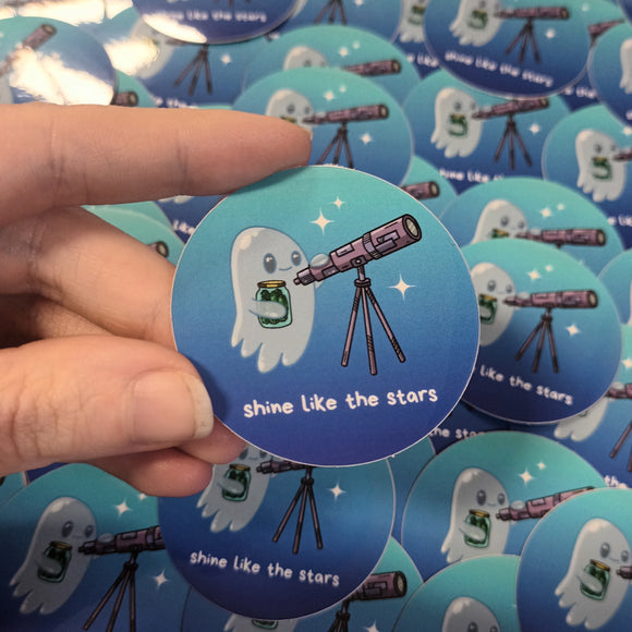 Shine like the stars -vinyyli tarra
