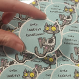 Lääkitys -vinyyli tarra
