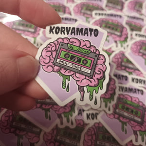 Korvamato -vinyyli tarra