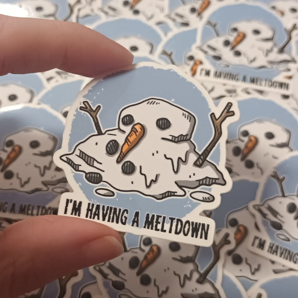 Meltdown -vinyyli tarra