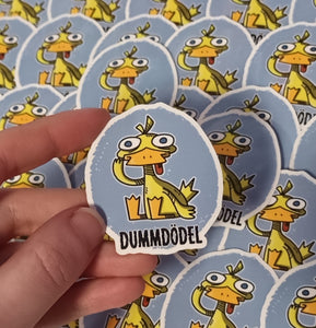 Dummdödel -vinyyli tarra