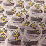 proDUCKtive -vinyyli tarra