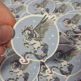 pegasos -vinyyli tarra