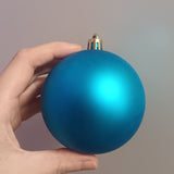 Käsinmaalattu joulupallo toiveiden mukaan