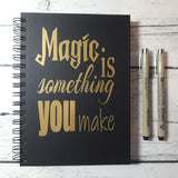 Magic is something you make -luonnoskirja