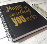 Magic is something you make -luonnoskirja